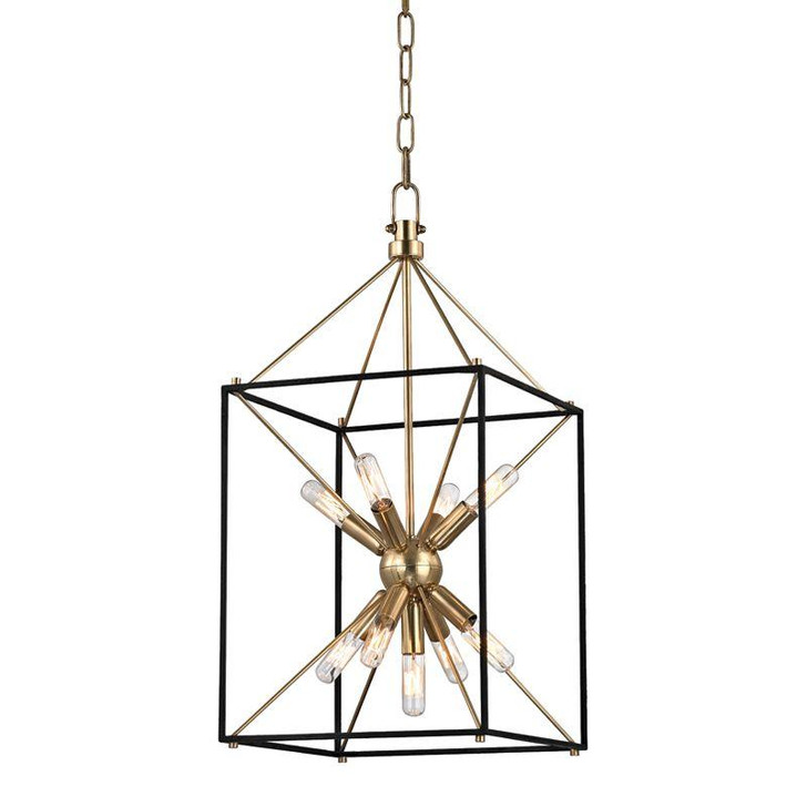 Glendale Pendant, 9-Light, Aged Brass, 12.25"W (8912-AGB 9WDL6)