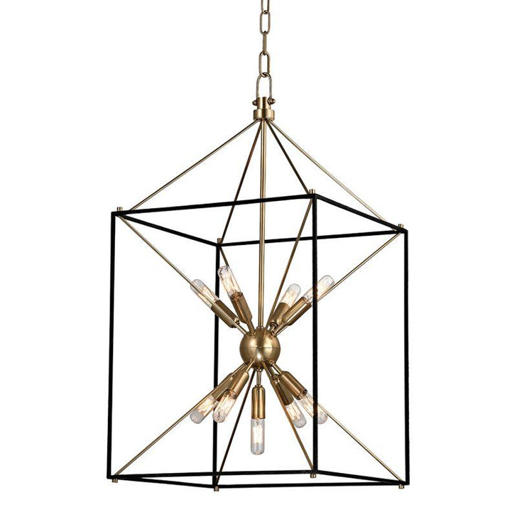 Glendale Pendant, 9-Light, Aged Brass, 16.25"W (8916-AGB 9WDL8)