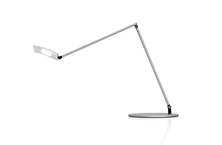 Mosso Pro Desk Lamp, Slatwall Mount, LED, Silver, 18.5"H (AR2001-SIL-SLT 407UDMA)