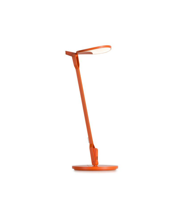 Splitty Desk Lamp, LED, Matte Orange, 17"H (SPY-W-MOR-USB-DSK 407UDN7)