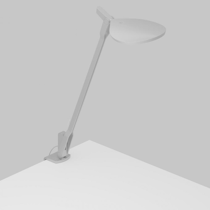 Splitty Pro Desk Lamp, One Piece Desk Clamp, LED, Silver, 17"H (SPY-W-SIL-PRO-CLP 407UDP4)