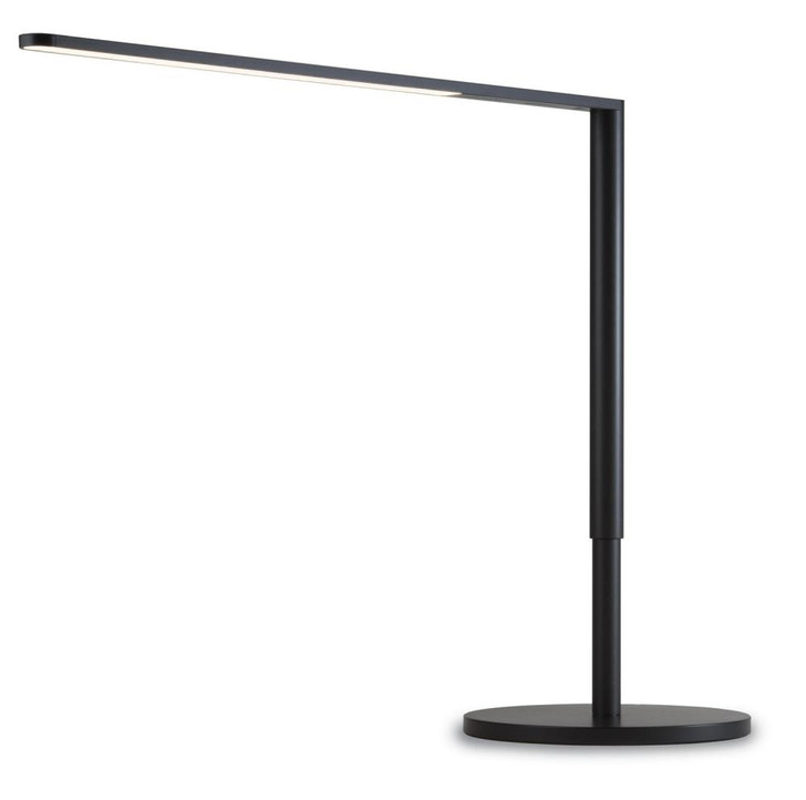 Lady7 Desk Lamp, LED, Metallic Black, 12.5"H (L7-MBK-DSK 407U9PR)