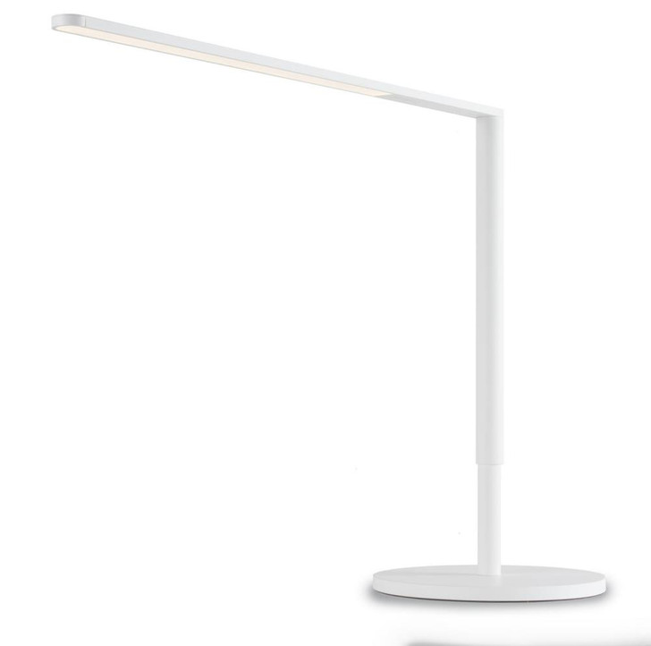 Lady7 Desk Lamp, LED, Matte White, 12.5"H (L7-MWT-DSK 407U9PV)