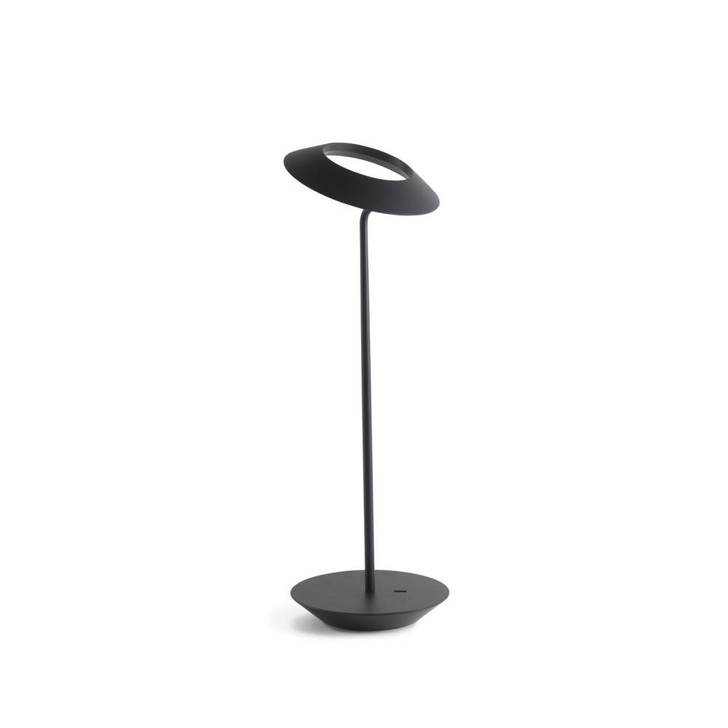 Royyo Desk Lamp, LED, Matte Black, Matte Black Base, 17.5"H (RYO-SW-MTB-MTB-DSK 407UELJ)