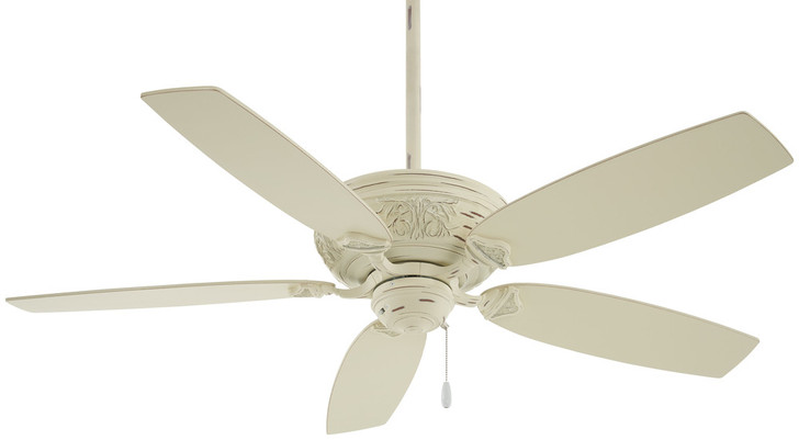 Classica Ceiling Fan, 5-Blade, Provencal Blanc, Provencal Blanc Blades, 54"W (F659-PBL 7GZV)