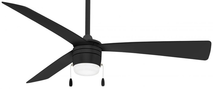 Vital Ceiling Fan, 3-Blade, 1-Light, LED, Coal, Coal Blades, 44"W (F676L-CL HL0V)