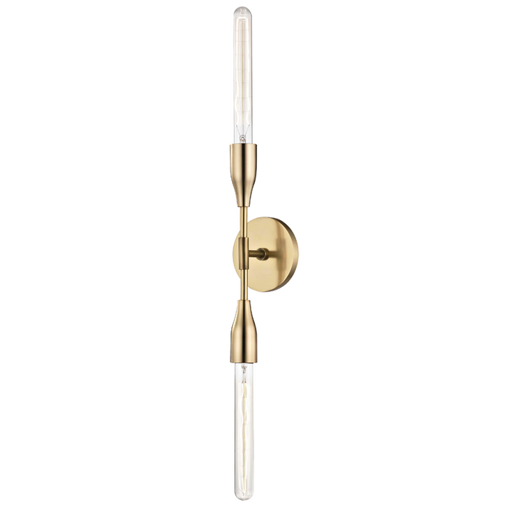 Tara Wall Sconce, 2-Light, Antique Aged Brass, 30"H (H116102-AGB 608Q9W4)