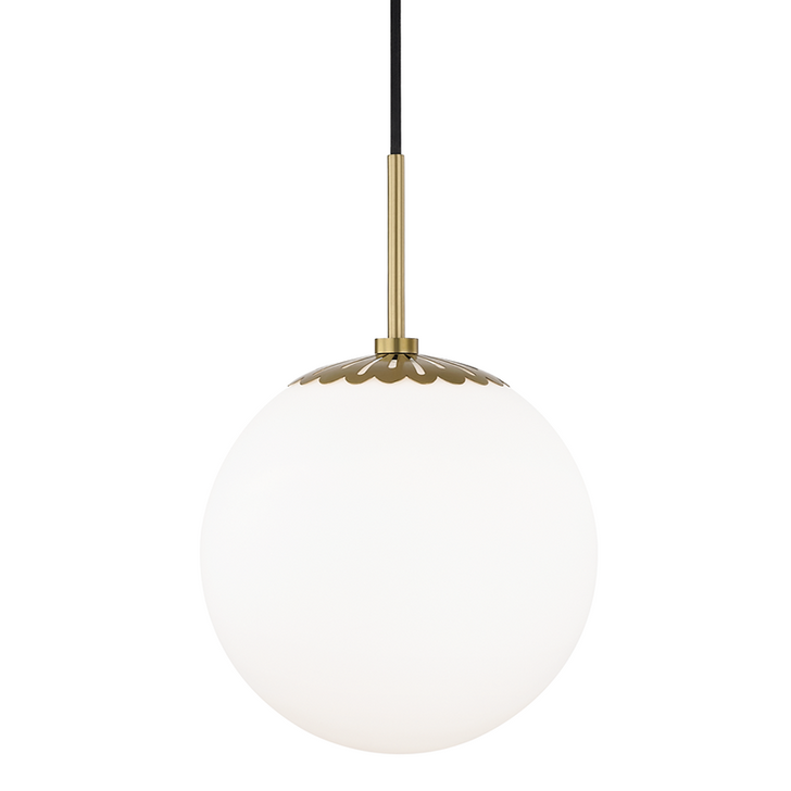 1 LIGHT LARGE PENDANT, Mitzi by Hudson 