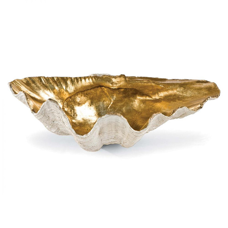 Golden Clam Bowl Small, Natural, 14"W (20-1036 504X116)