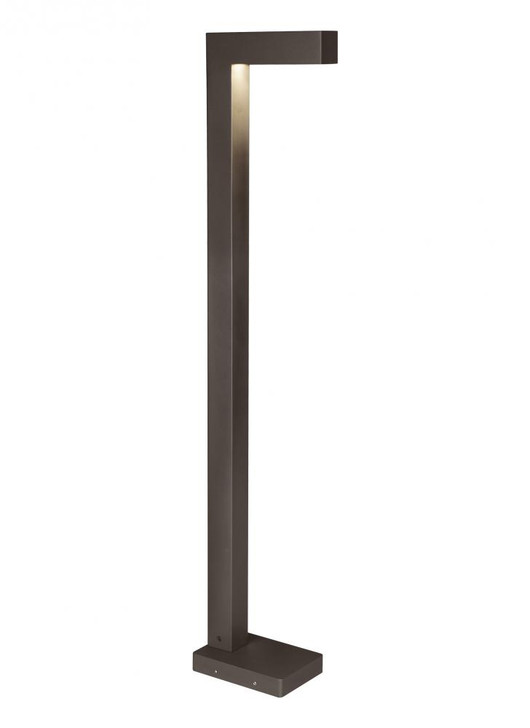 Strut Outdoor Bollard, 1-Light, LED, Black, 42"H (700OBSTR83042CBUNV2 70374VN)
