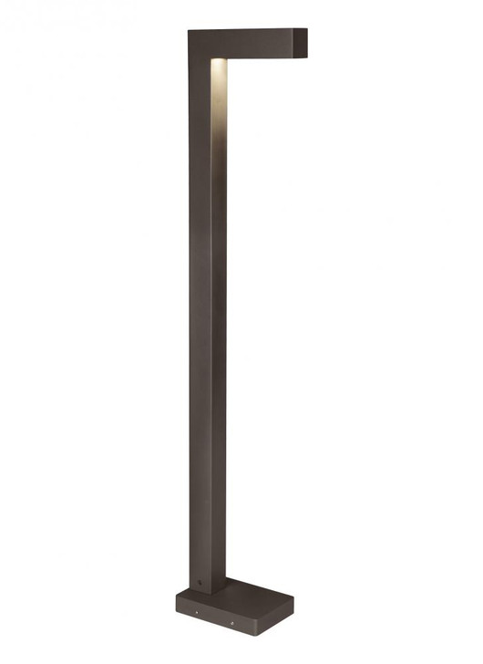 Strut Outdoor Bollard, 1-Light, LED, Black, 42"H (700OBSTR84042CBUNV2 70374VP)