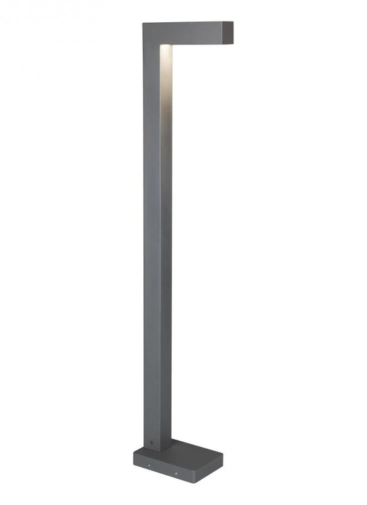 Strut Outdoor Bollard, 1-Light, LED, Charcoal, 42"H (700OBSTR84042CHUNV2PCLF 70374WG)