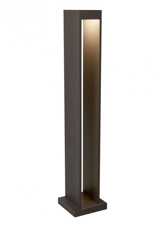 Syntra Outdoor Bollard, 1-Light, LED, Bronze, 42"H (700OBSYN83042CZUNVS 70374WK)