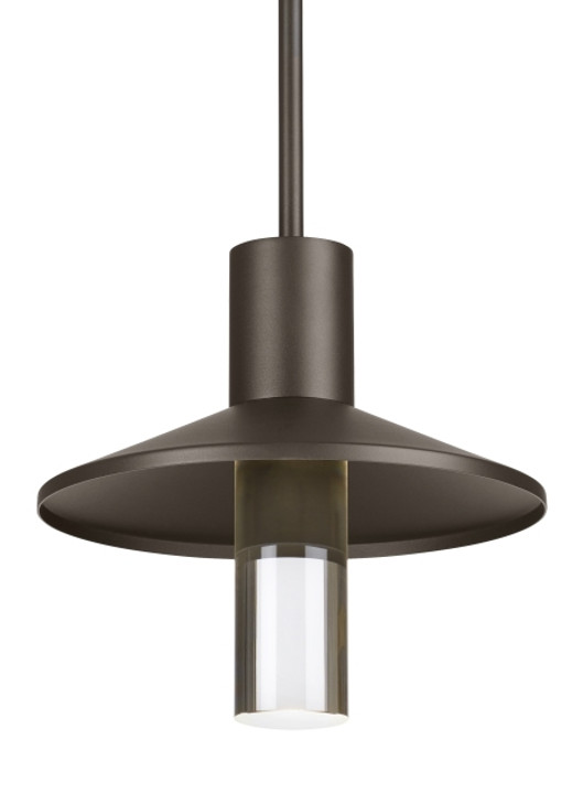 Ash Outdoor Pendant, 1-Light, LED, Bronze, 12.5"W (700OPASHH930CZUNV 703E27Z)