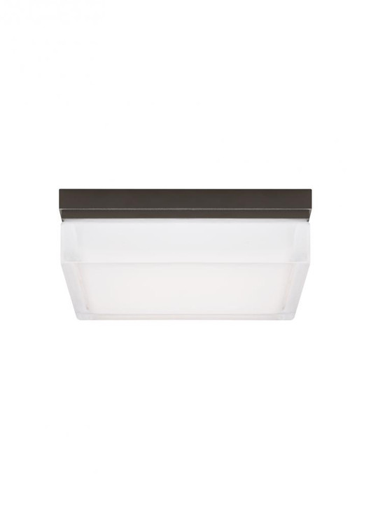 Boxie Outdoor Wall/Flush Mount, 1-Light, LED, Bronze, 5.5"W (700OWBXS930Z120 703H0ZM)