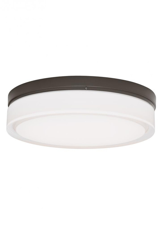 Cirque Outdoor Wall/Flush Mount, 1-Light, LED, Charcoal, 11"W (700OWCQL930H120 703H10M)