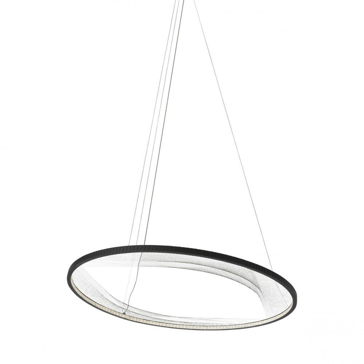 Interlace Pendant, 1-Light, Black, 45"W (700INT45B-LED827-277 70DN4XA)