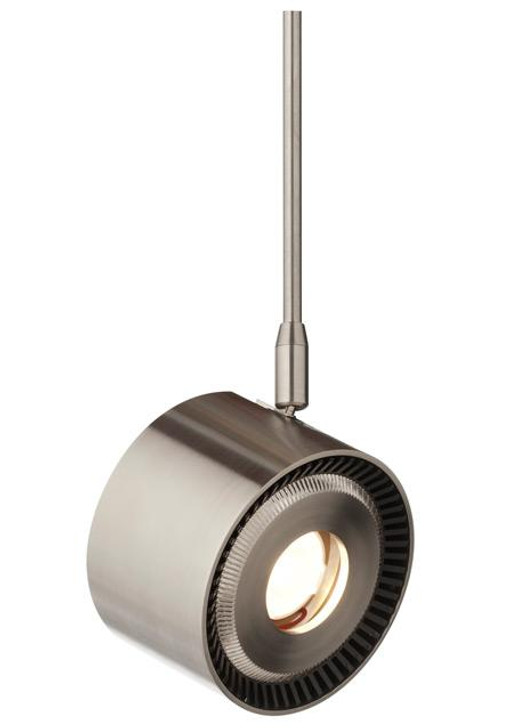 ISO Head MonoRail, 1-Light, LED, Nickel, 3.6"H (700MOISO9303012S-LED 70DYEQY)