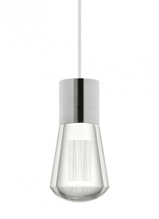 Alva Pendant, 1-Light, LED, Nickel, 7.1"H (700TDALVPMCWS-LED930 70EADJT)