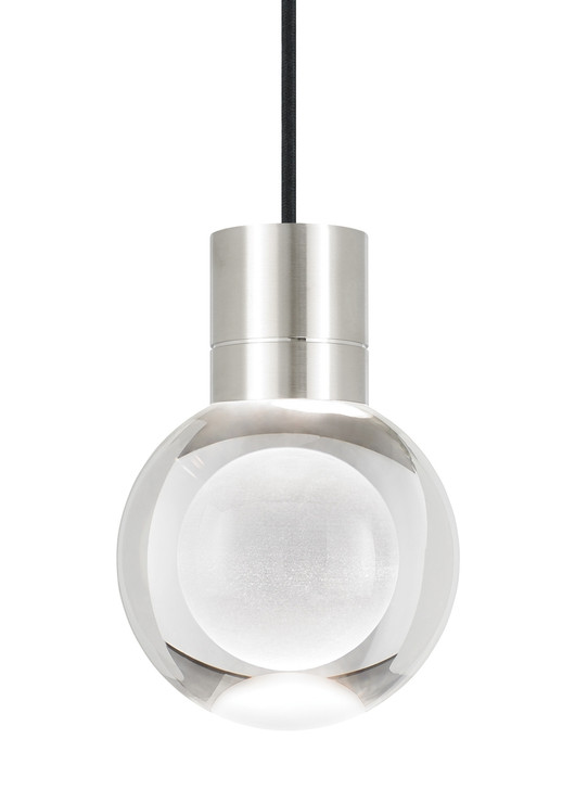 Mina Pendant, 1-Light, LED, Nickel, 7.6"H (700TDMINAP1CBS-LED922 70P0A54)