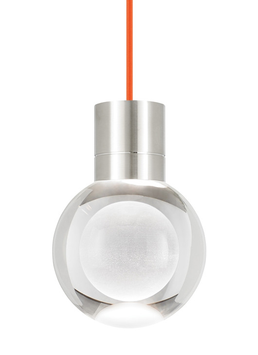 Mina Pendant, 1-Light, LED, Nickel, 7.6"H (700TDMINAP1COS-LED930 70P0A5Q)