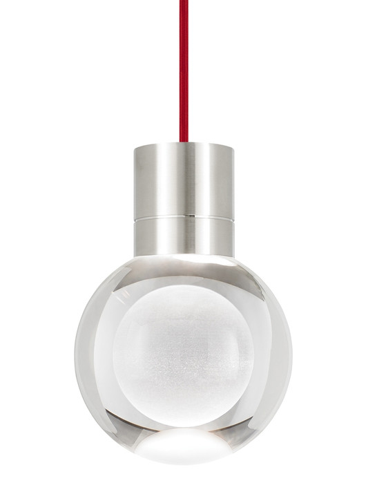 Mina Pendant, 1-Light, LED, Nickel, 7.6"H (700TDMINAP1CRS-LED930 70P0A69)