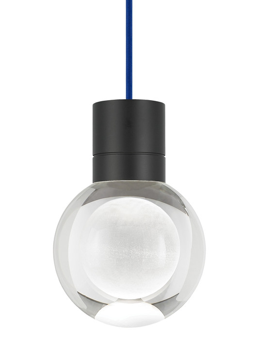 Mina Pendant, 1-Light, LED, Black, 7.6"H (700TDMINAP1CUB-LED922 70P0C2G)