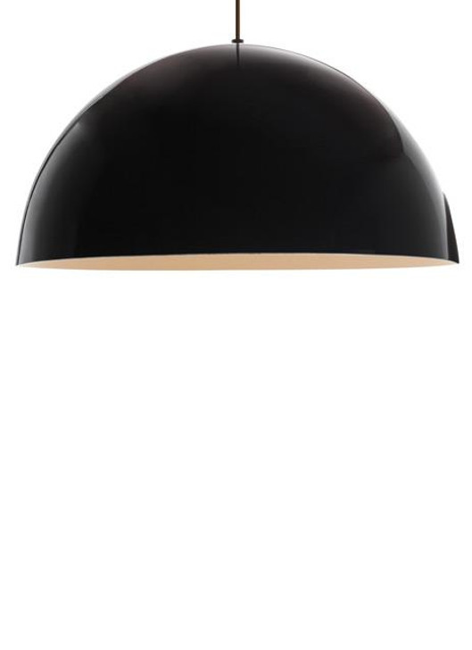 Powell Street Pendant, 1-Light, Black, 24"W (700TDPSP24BWB 70P35ZA)