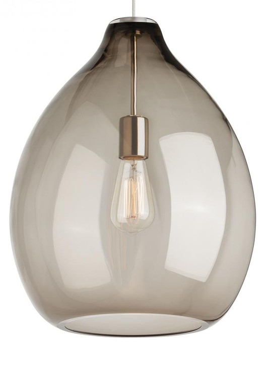 Quinton Pendant, 1-Light, Black, 20.3"H (700TDQNTPKB 70P36WF)