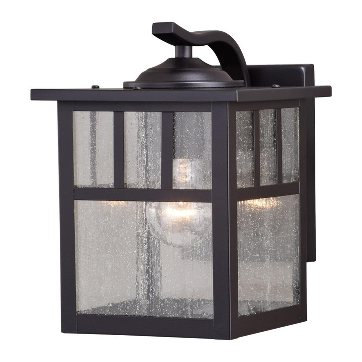 Mission Outdoor Wall Lantern, 1-Light, Oil Burnished Bronze, 9.5"H (T0443 J4TH)