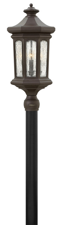 Raley Outdoor Post Mount Lantern, 4-Light, 26.25"H (1601OZ-LL VALC)