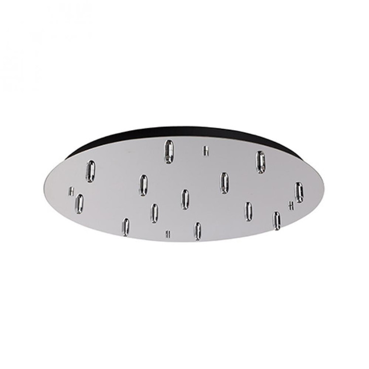 Lucci Black LED Flush Mount