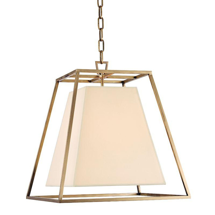 Kyle Pendant, 4-Light, Aged Brass, 17"W (6917-AGB 9W6Q1)