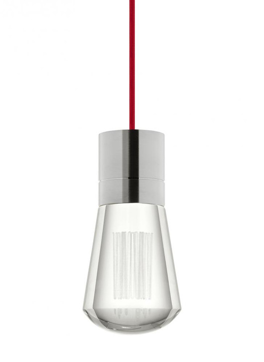 Alva Pendant, 1-Light, LED, Nickel, 3.6"W (700TDALVPMCRS-LEDWD 70EACN4)