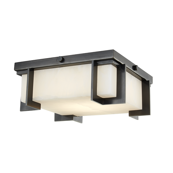 Delmar Flush Mount, 1-Light, LED, Bronze, 10.25"W (3910-OB A2JUV)