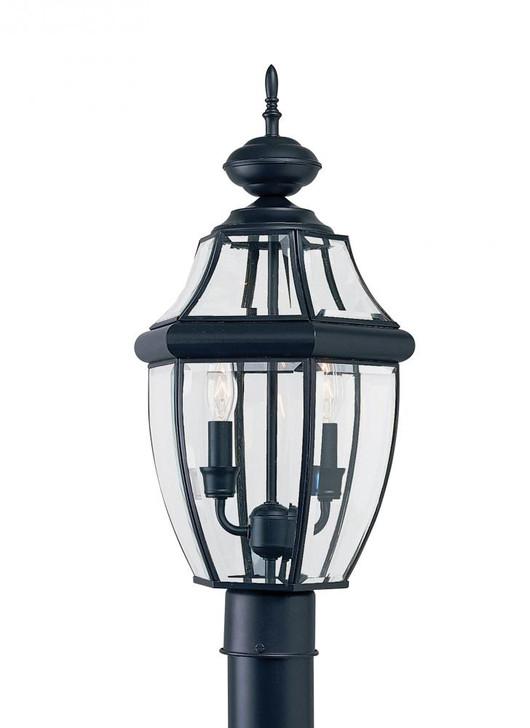 2-Light Outdoor Post Lantern, Generation Lighting - Seagull 8229EN-12 9RQFG