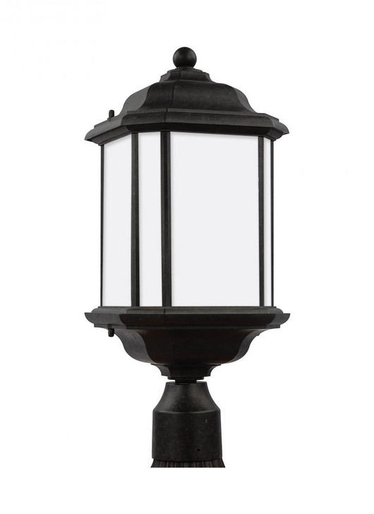 1-Light Outdoor Post Lantern, Generation Lighting - Seagull 82529-746 9NKY1