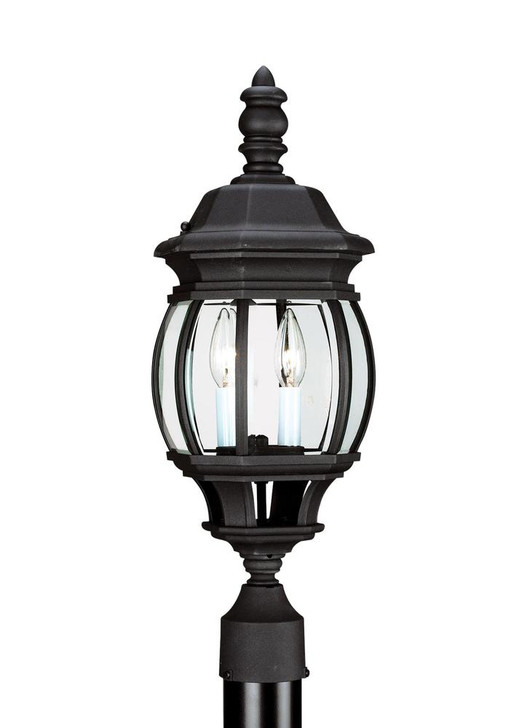 2-Light Outdoor Post Lantern, Generation Lighting - Seagull 82200EN-12 9VP65