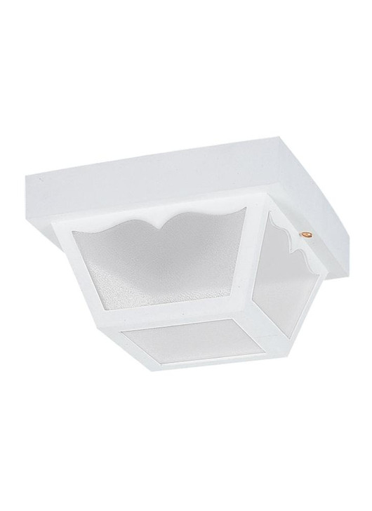 2-Light Outdoor Ceiling Flush Mount, Generation Lighting - Seagull 7569EN3-15 9YVRJ