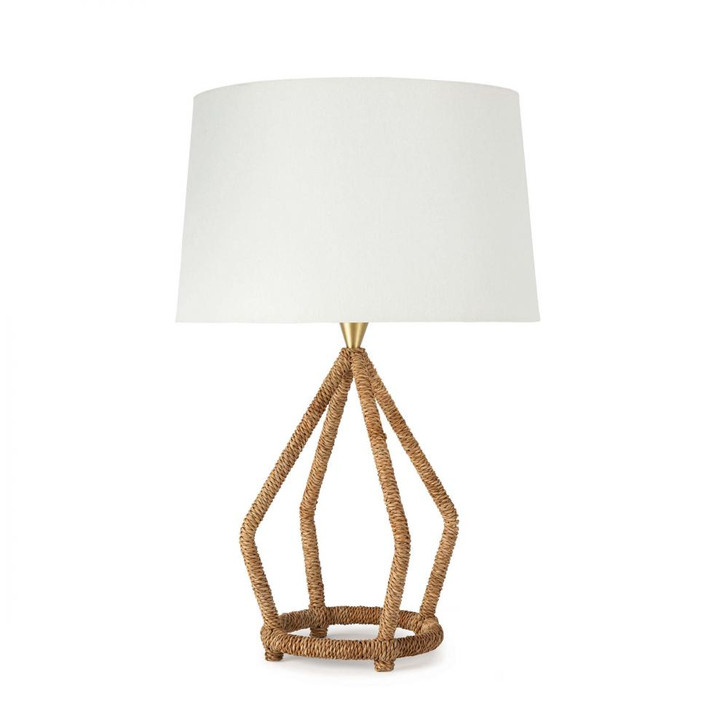 Coastal Living Table Lamp, 1-Light, Natural, Linen Shade, 29"H (13-1428 504ZZTL)