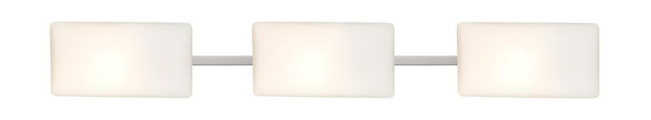 Lido Bath Vanity, 3-Light, LED, Satin Nickel, Opal Matte Glass, 33.75"W (3WT-888607-LED-SN 2QDHU0)