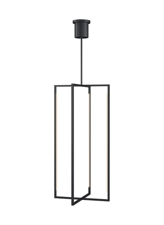 Kenway Pendant, 1-Light, LED, Black, 25"H (700TDKNW25B-LED930 70PDFRY)