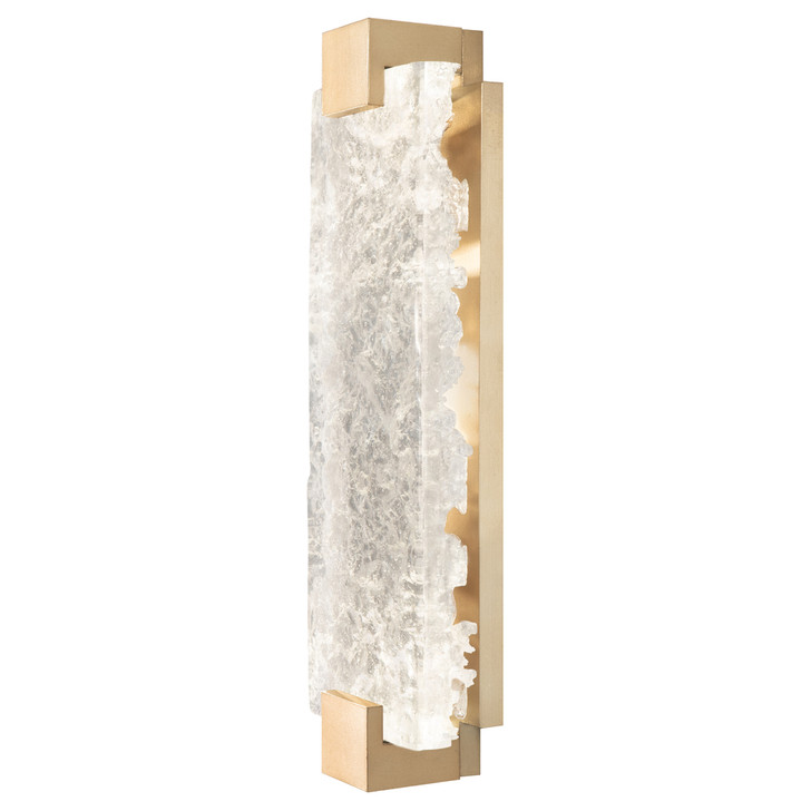 Terra Wall Sconce, 2-Light, LED, Champagne Tinted Gold, Clear Glass, 21.75"H (896750-31ST NF4F)