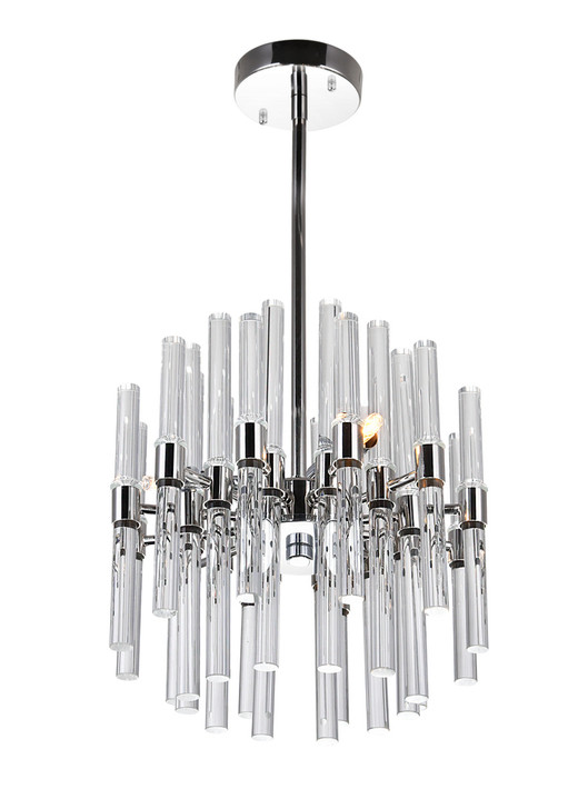 Miroir Mini Chandelier, 3-Light, Polished Nickel, 10"W (1137P10-3-613 3069KG9)