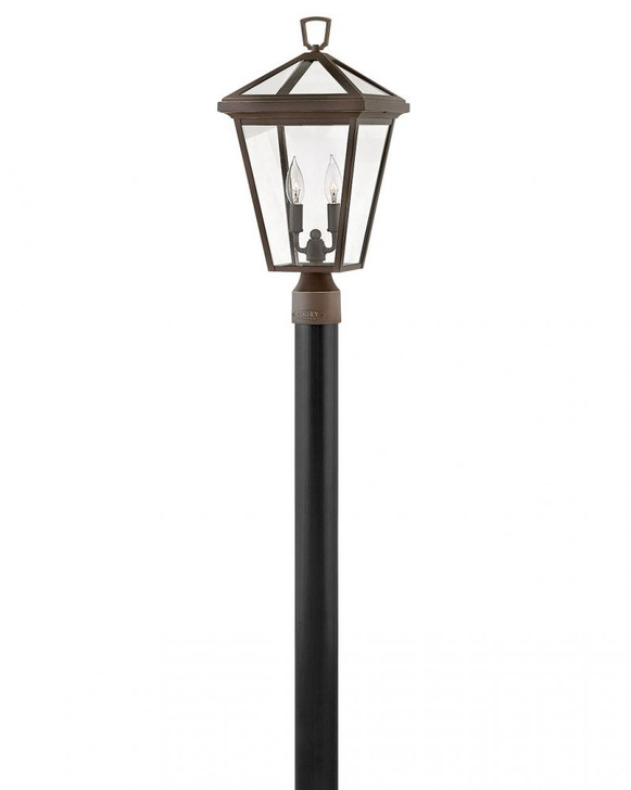 Alford Place Pier Mount Light, 1-Light, Bronze, 10"W (2561OZ-LV 9Q3L3)