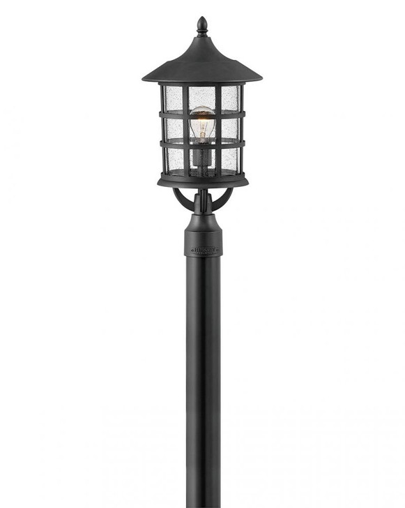 Coastal Elements Pier Mount Light, 1-Light, Textured Black, 8"W (1861TK-LV 9Q3KM)