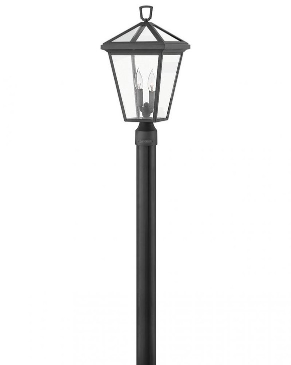 Alford Place Pier Mount Light, 1-Light, Black, 10"W (2561MB-LV 9Q3L2)