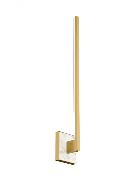 Klee Wall Mount, 1-Light, LED, Brass, 26.5"H (700WSKLE30NB-LED930 70PDFV8)