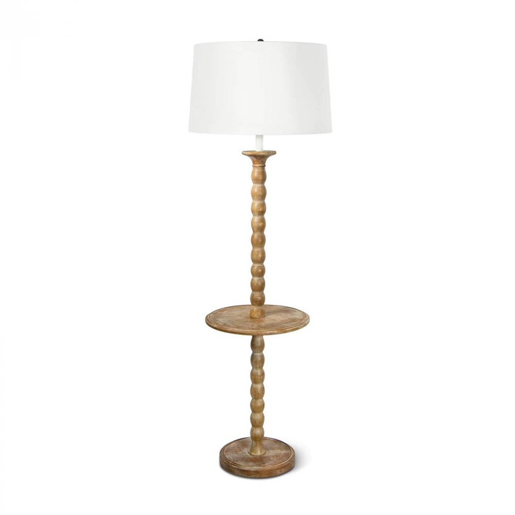 Coastal Living Perennial Floor Lamp, 1-Light, Natural, Linen Shade, 64.75"H (14-1058NAT 50502QQ)