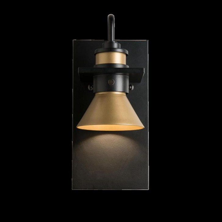 Erlenmeyer Outdoor Wall Sconce, 1-Light, Dark Sky Compliant, Coastal Dark Smoke, 11.5"H (307716-SKT-77-77 5D0MRD)